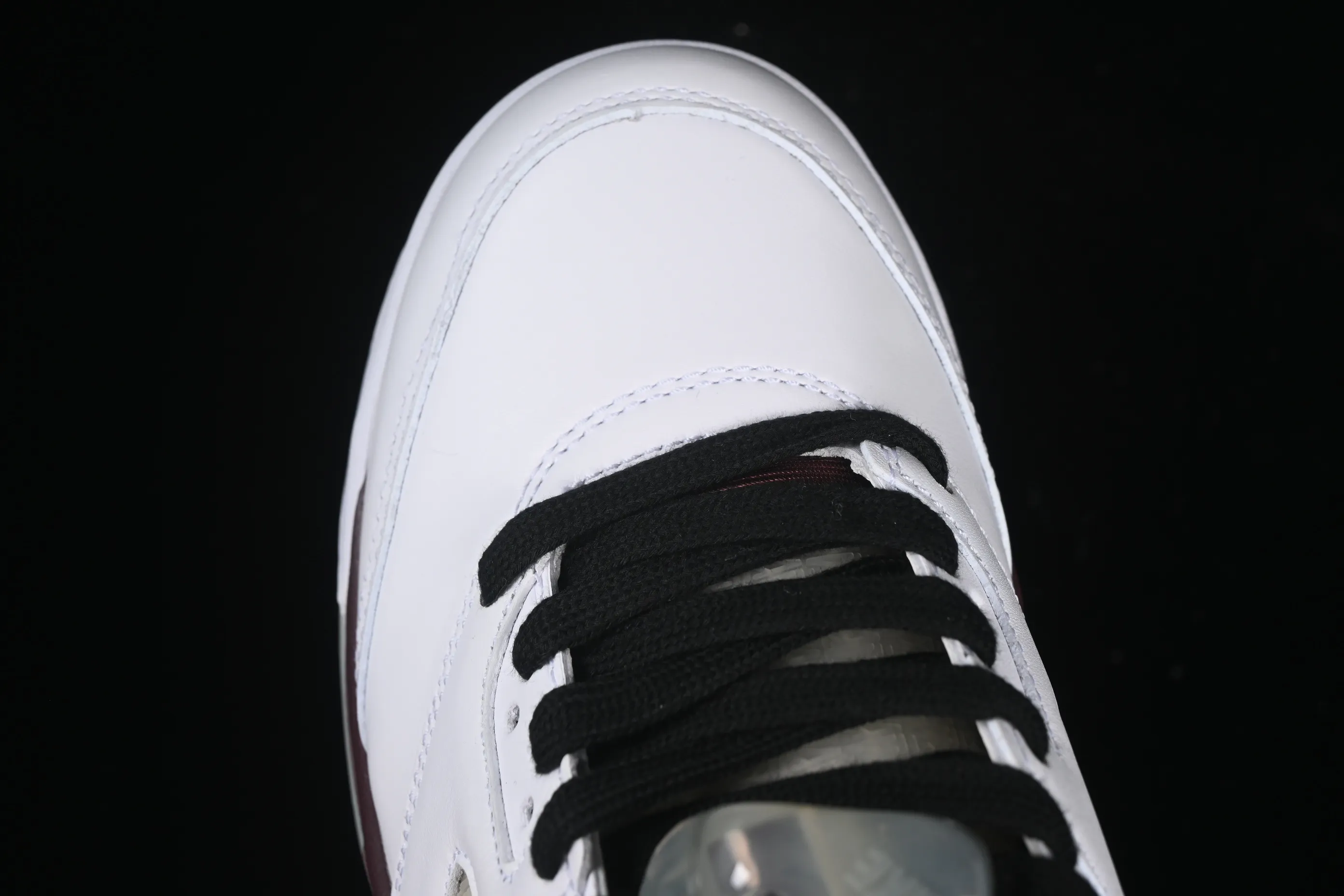 All categories Air Jordan Jordan series basketball shoes Air Jordan 5 L version A Ma Maniere x Air Jordan 5 Retro "Violet Ore" AJ5 Joe 5 white wine red first layer basketball shoes IB1528-100